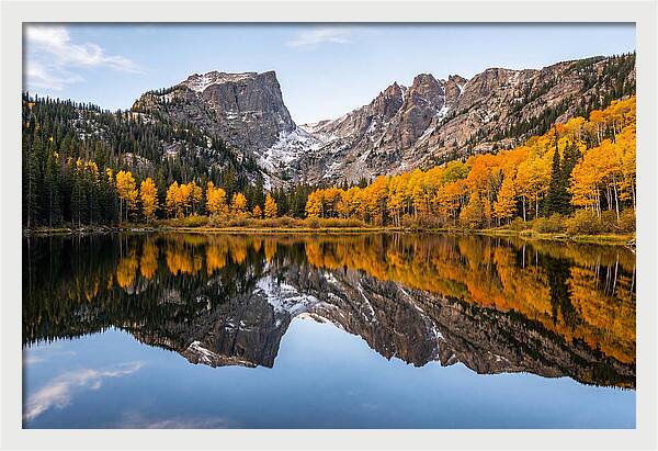 Bear Lake Reflections In Autumn
