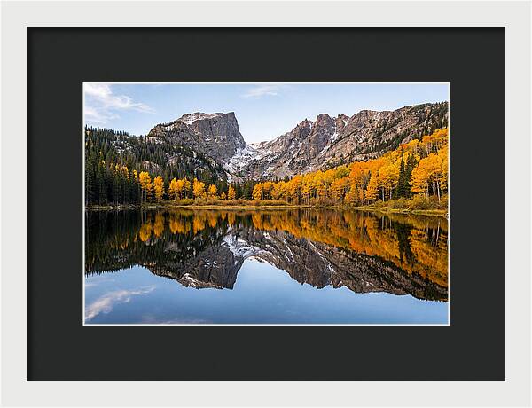 Bear Lake Reflections In Autumn