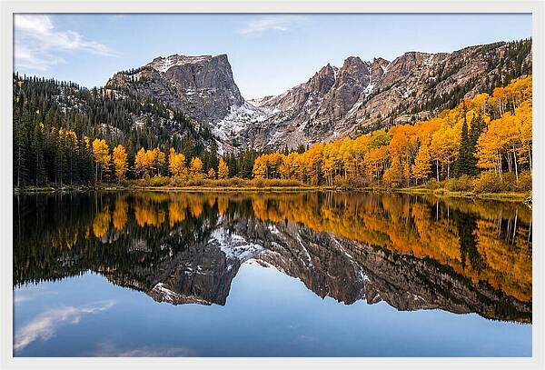 Bear Lake Reflections In Autumn