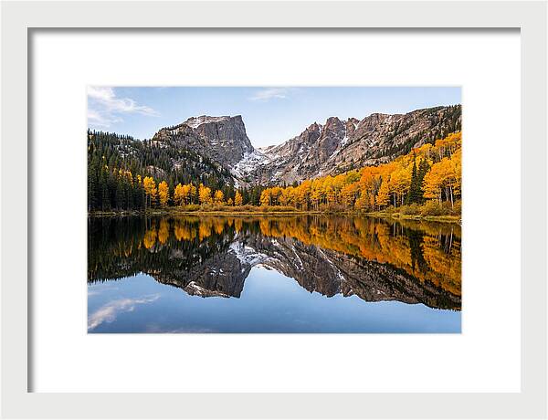 Bear Lake Reflections In Autumn