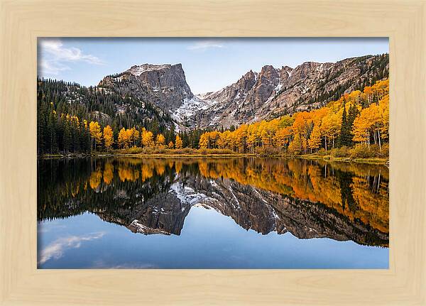 Bear Lake Reflections In Autumn