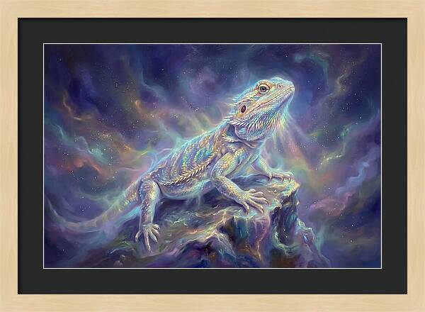 Bearded Dragon In Space