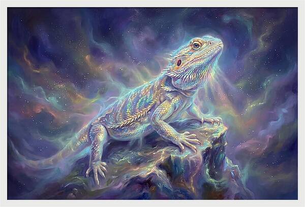 Bearded Dragon In Space
