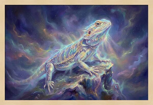 Bearded Dragon In Space