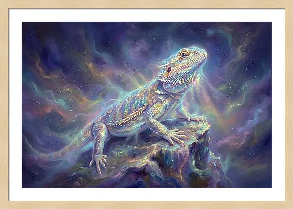 Bearded Dragon In Space