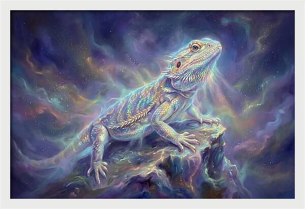 Bearded Dragon In Space