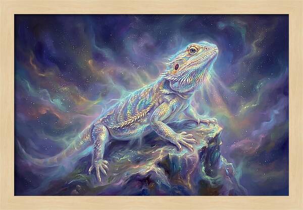 Bearded Dragon In Space