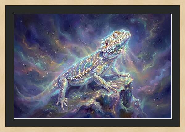 Bearded Dragon In Space