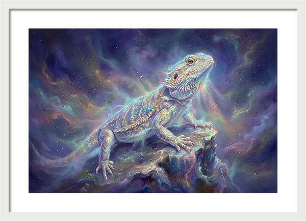 Bearded Dragon In Space