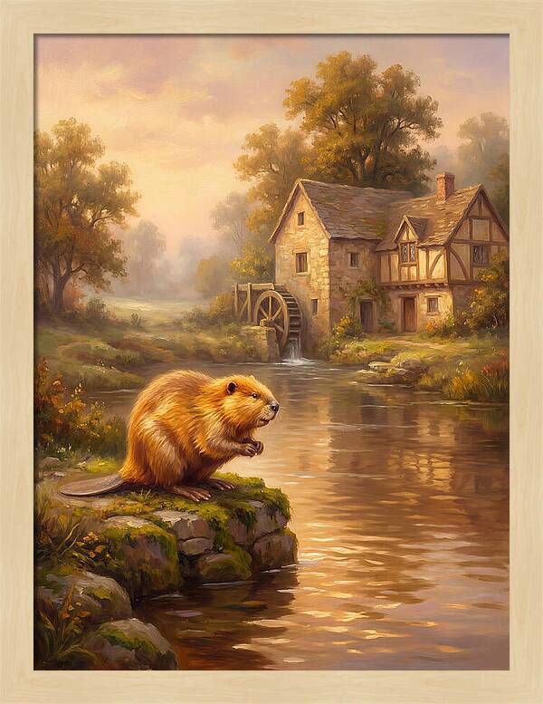 Beaver By The River