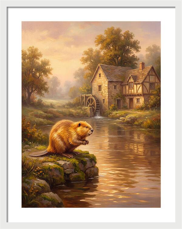 Beaver By The River