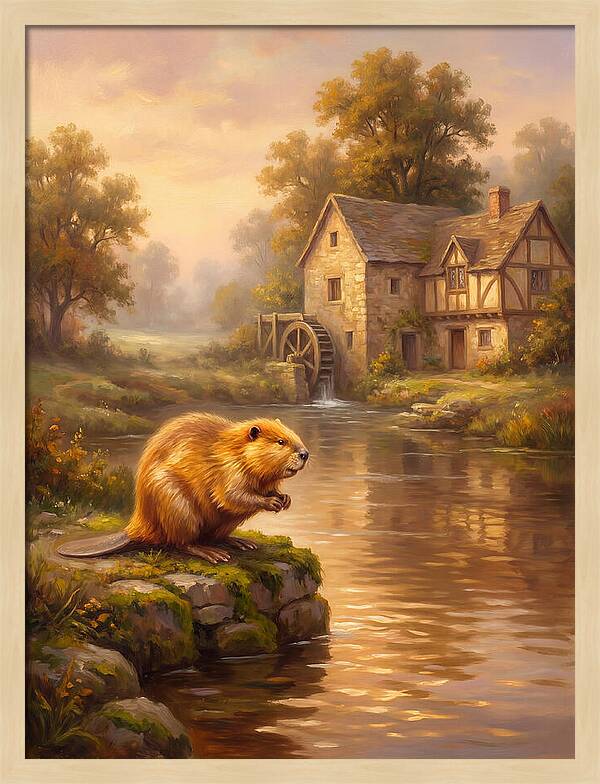 Beaver By The River