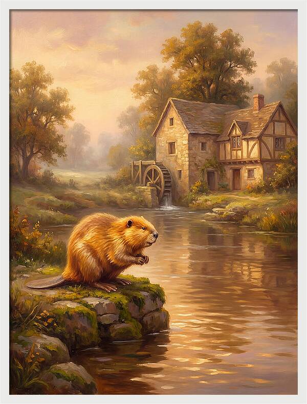 Beaver By The River