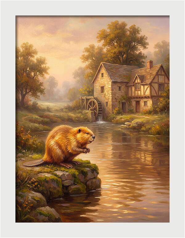 Beaver By The River