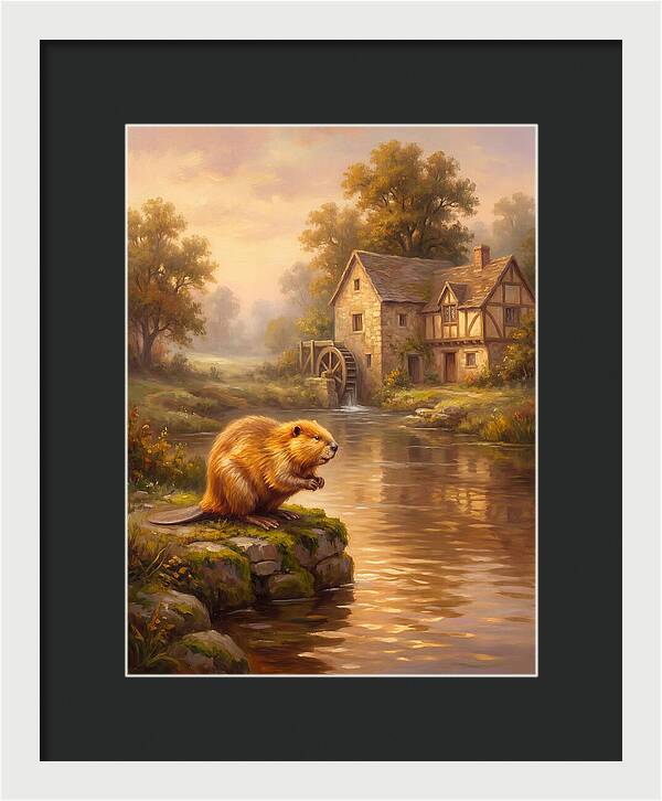 Beaver By The River