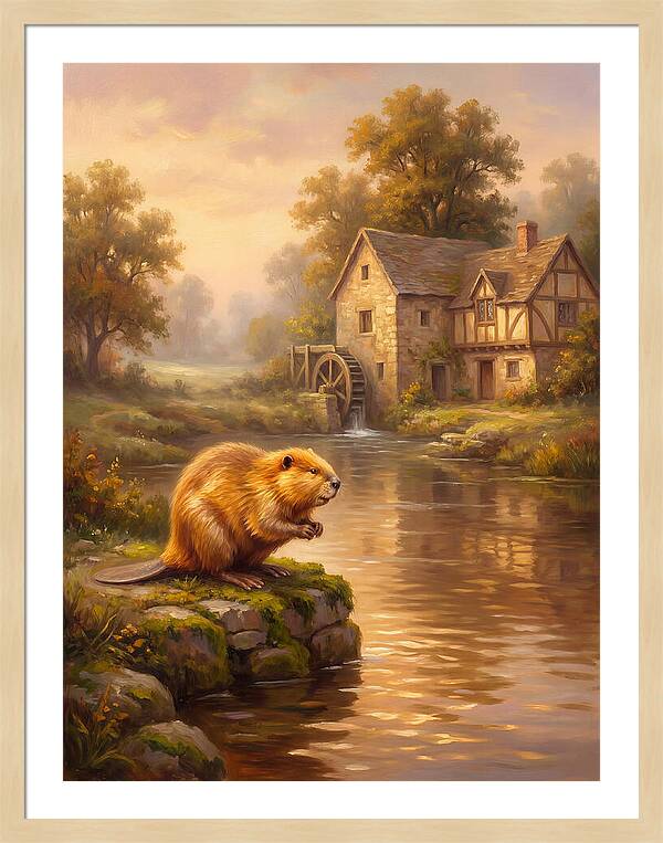 Beaver By The River