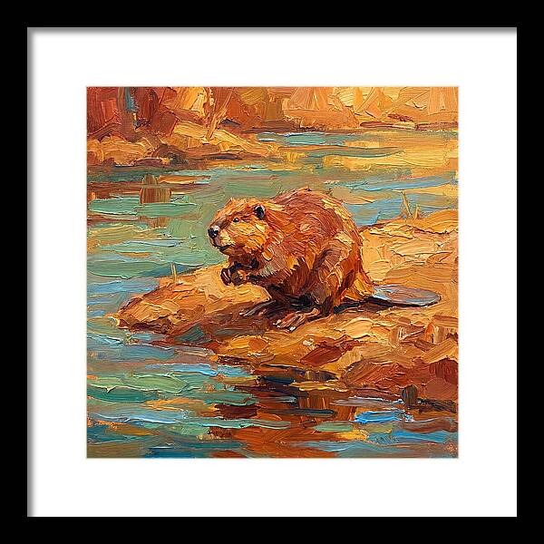Beaver By The Water