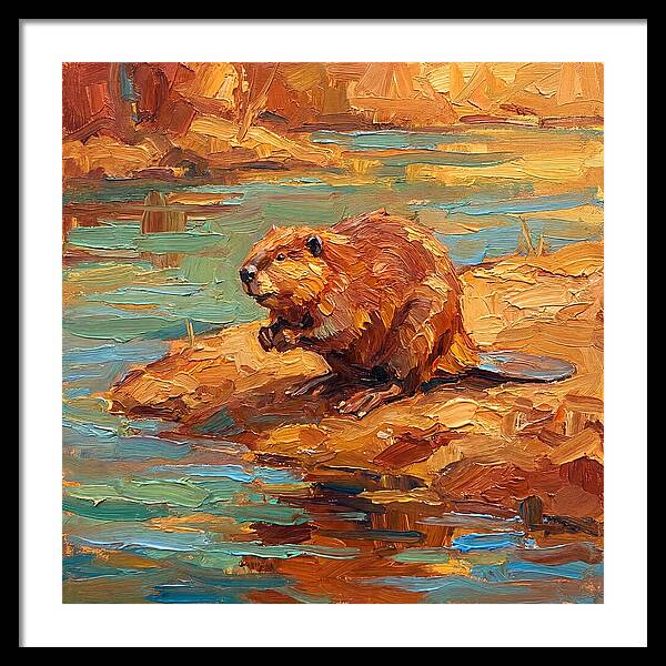 Beaver By The Water
