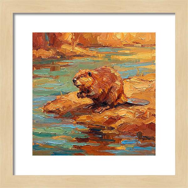 Beaver By The Water