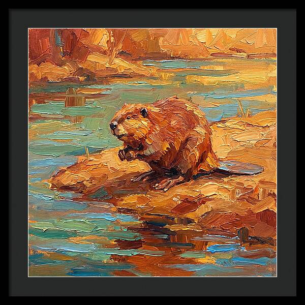 Beaver By The Water