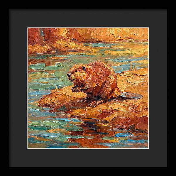 Beaver By The Water