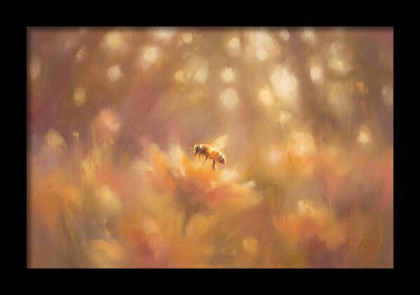 Bee Among Blossoms