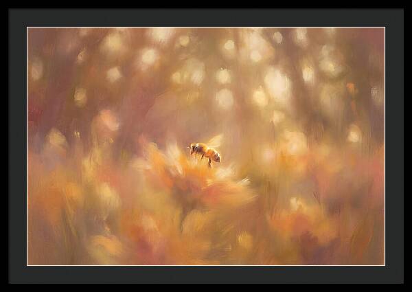 Bee Among Blossoms