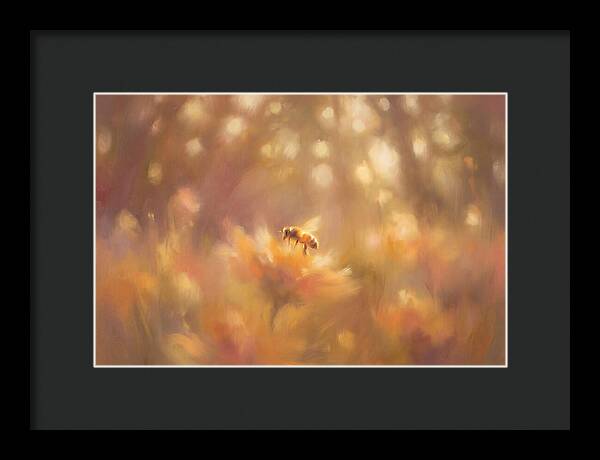 Bee Among Blossoms