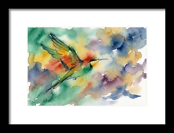 Bee Eater In Flight