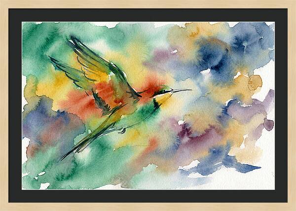 Bee Eater In Flight