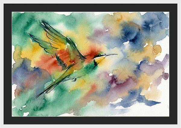Bee Eater In Flight