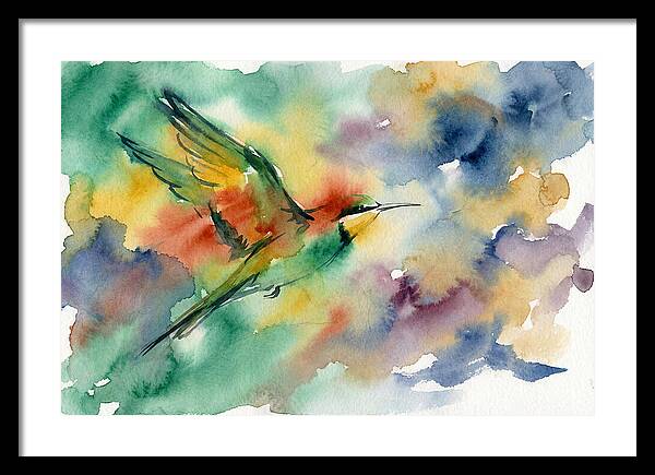 Bee Eater In Flight