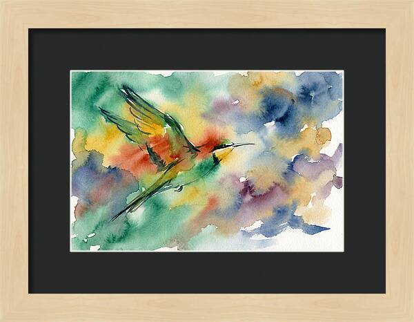 Bee Eater In Flight