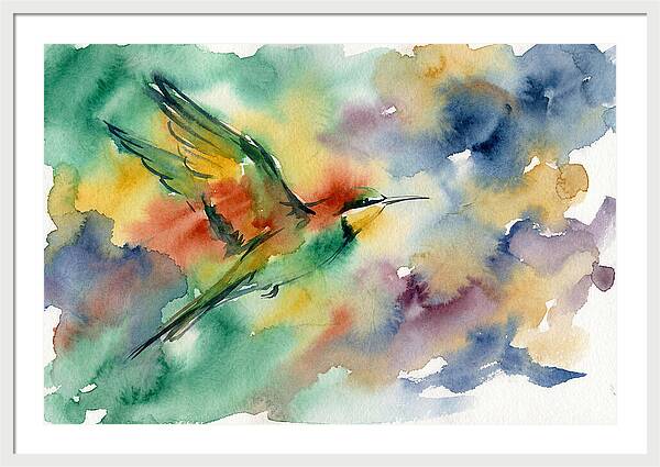 Bee Eater In Flight