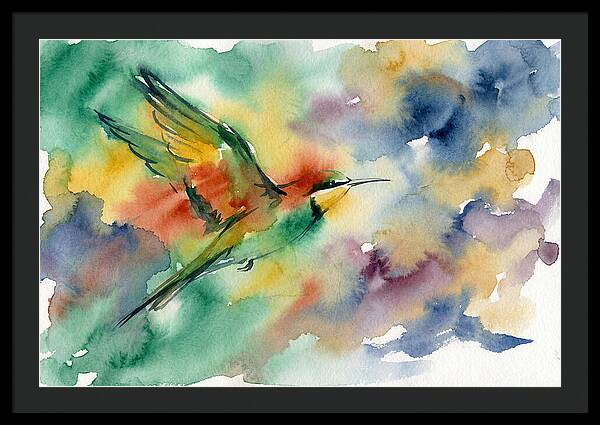 Bee Eater In Flight