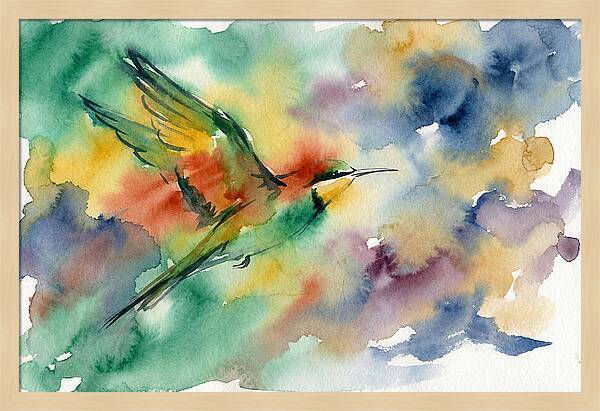 Bee Eater In Flight