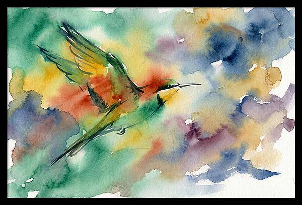 Bee Eater In Flight