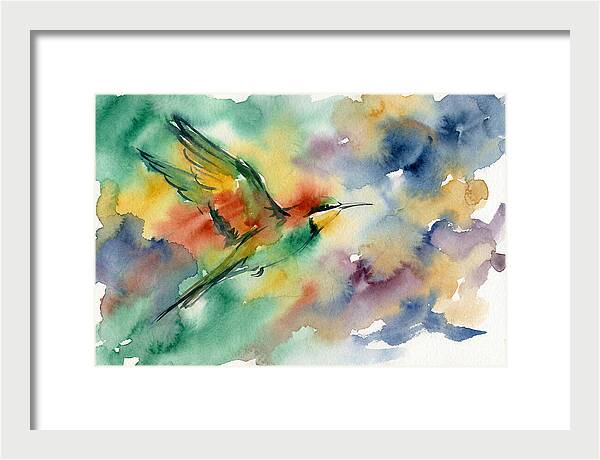 Bee Eater In Flight