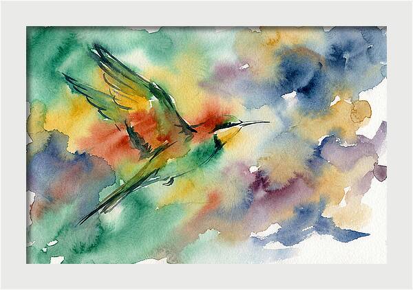 Bee Eater In Flight
