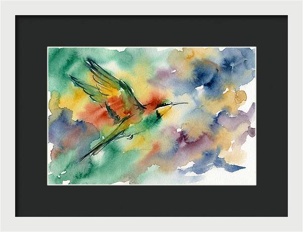 Bee Eater In Flight