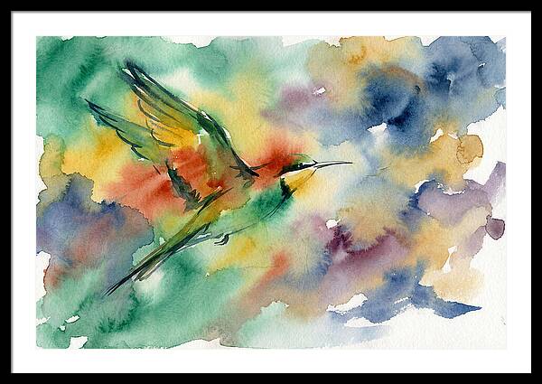 Bee Eater In Flight