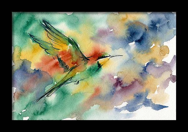 Bee Eater In Flight