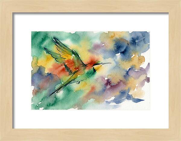 Bee Eater In Flight