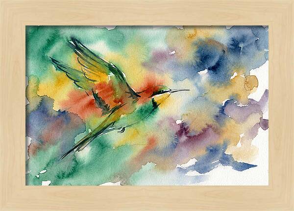 Bee Eater In Flight