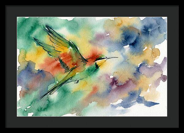 Bee Eater In Flight