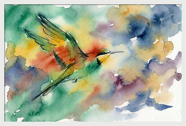 Bee Eater In Flight