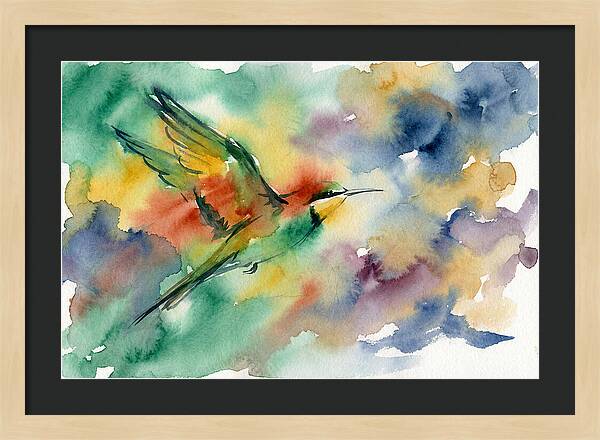 Bee Eater In Flight