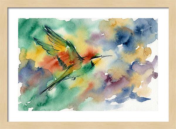 Bee Eater In Flight