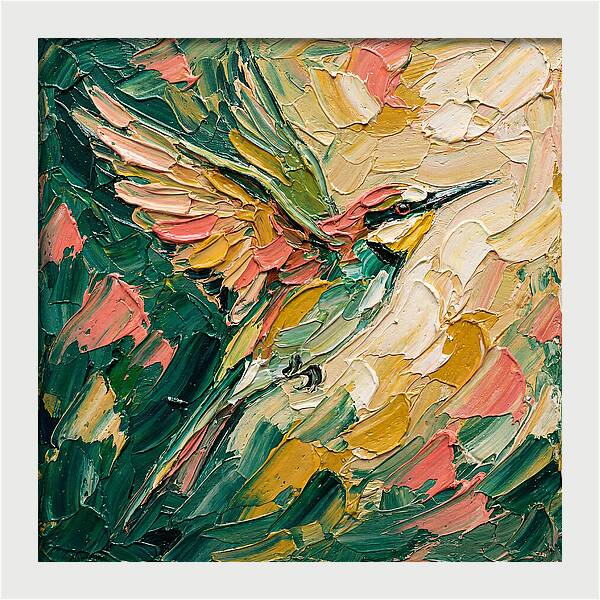 Bee Eater In Vibrant Colors