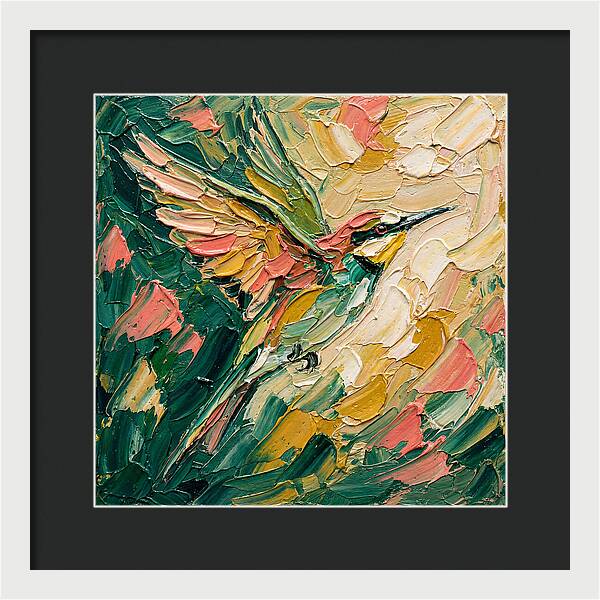 Bee Eater In Vibrant Colors